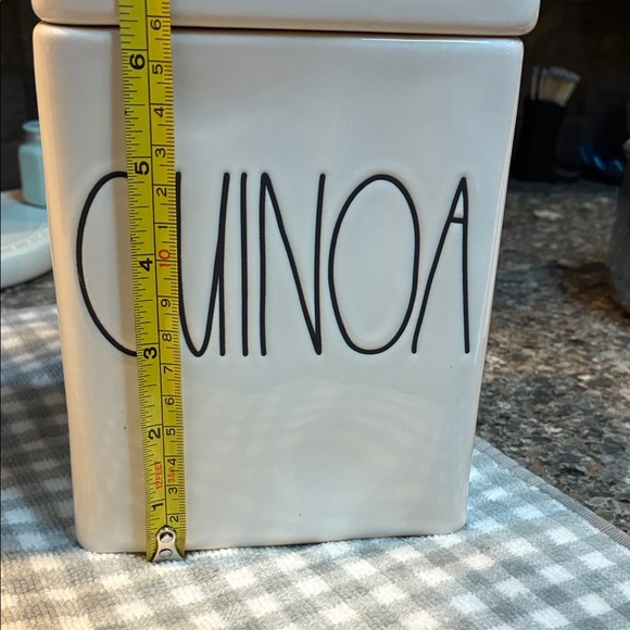 Rae Dunn White Ceramic Canister Set - Picture 3 of 6